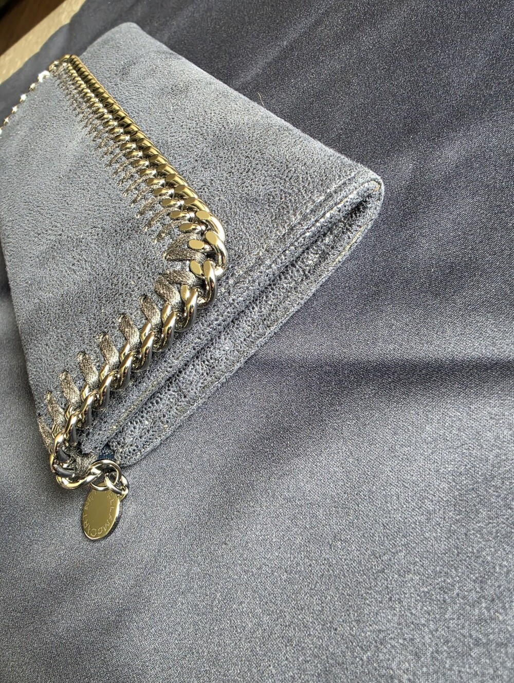 Authentic Stella Mccartney Navy Blue Wallet